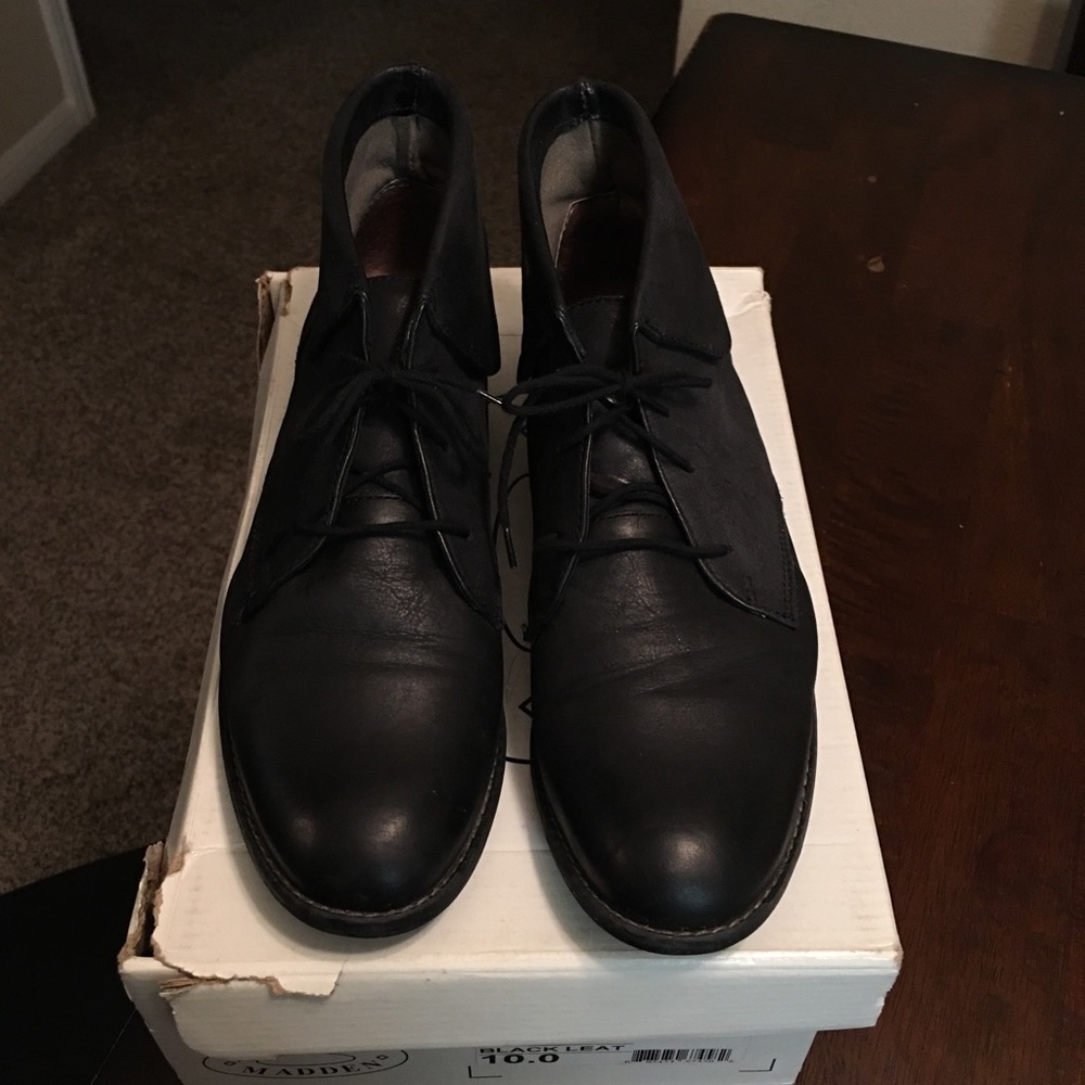 sale Steve Madden genuine leather booties stingrei - Picture 8 of 8